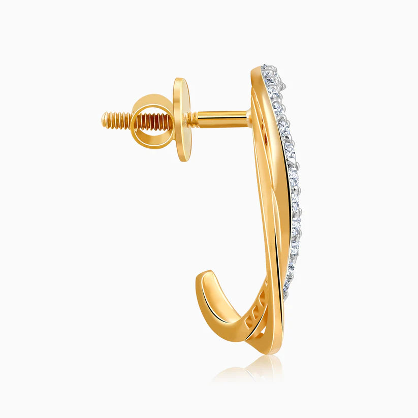 This Gold Pendant Has a Pear Drop Motif