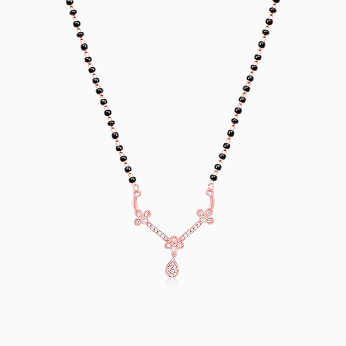 Rose Gold Harmony Drop Mangalsutra