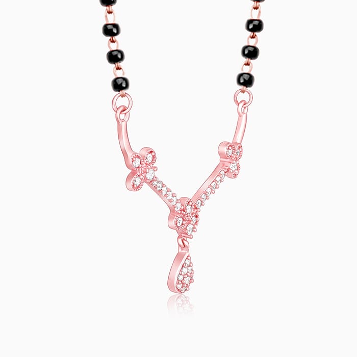 Rose Gold Harmony Drop Mangalsutra